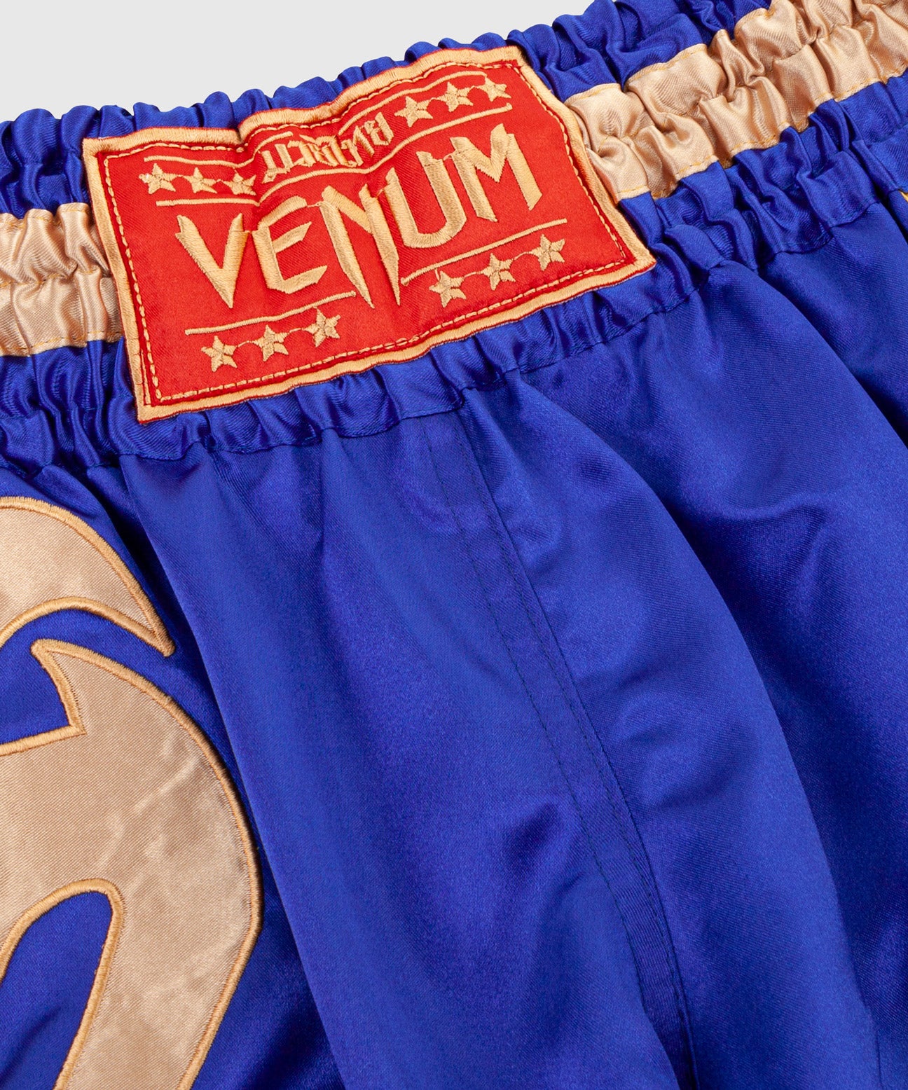 Pantalones Cortos de Muay Thai Venum Giant - Navy/Gold