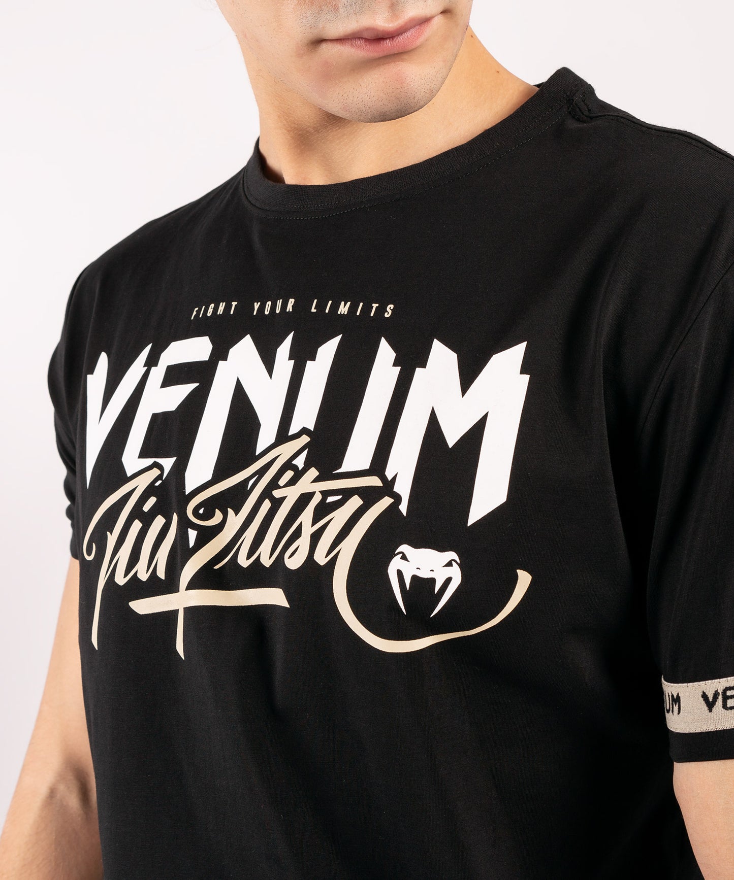 Camiseta Venum BJJ Classic 20 Negra / Arena