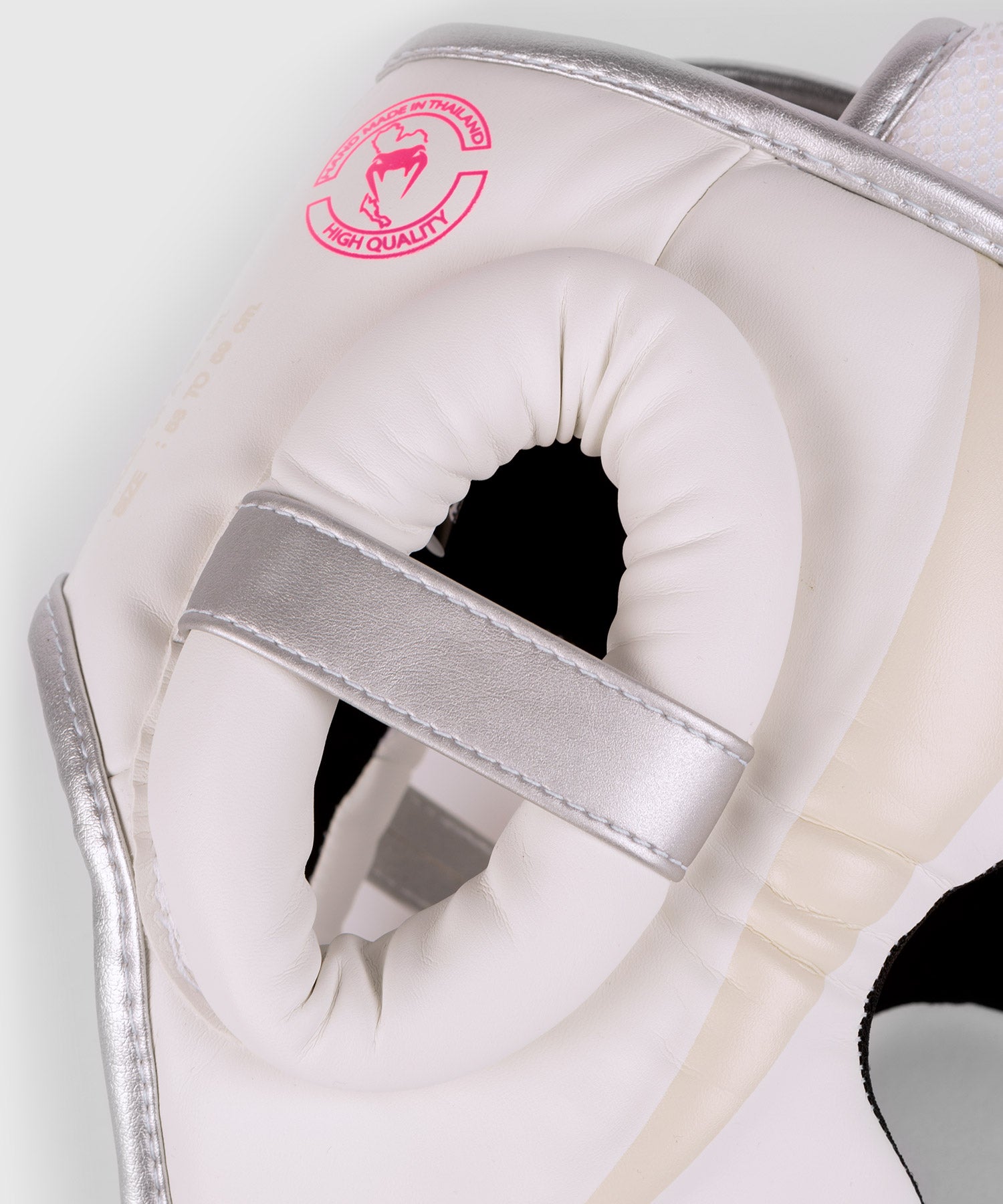 Venum Casco Boxeo Elite Gris-Rosa