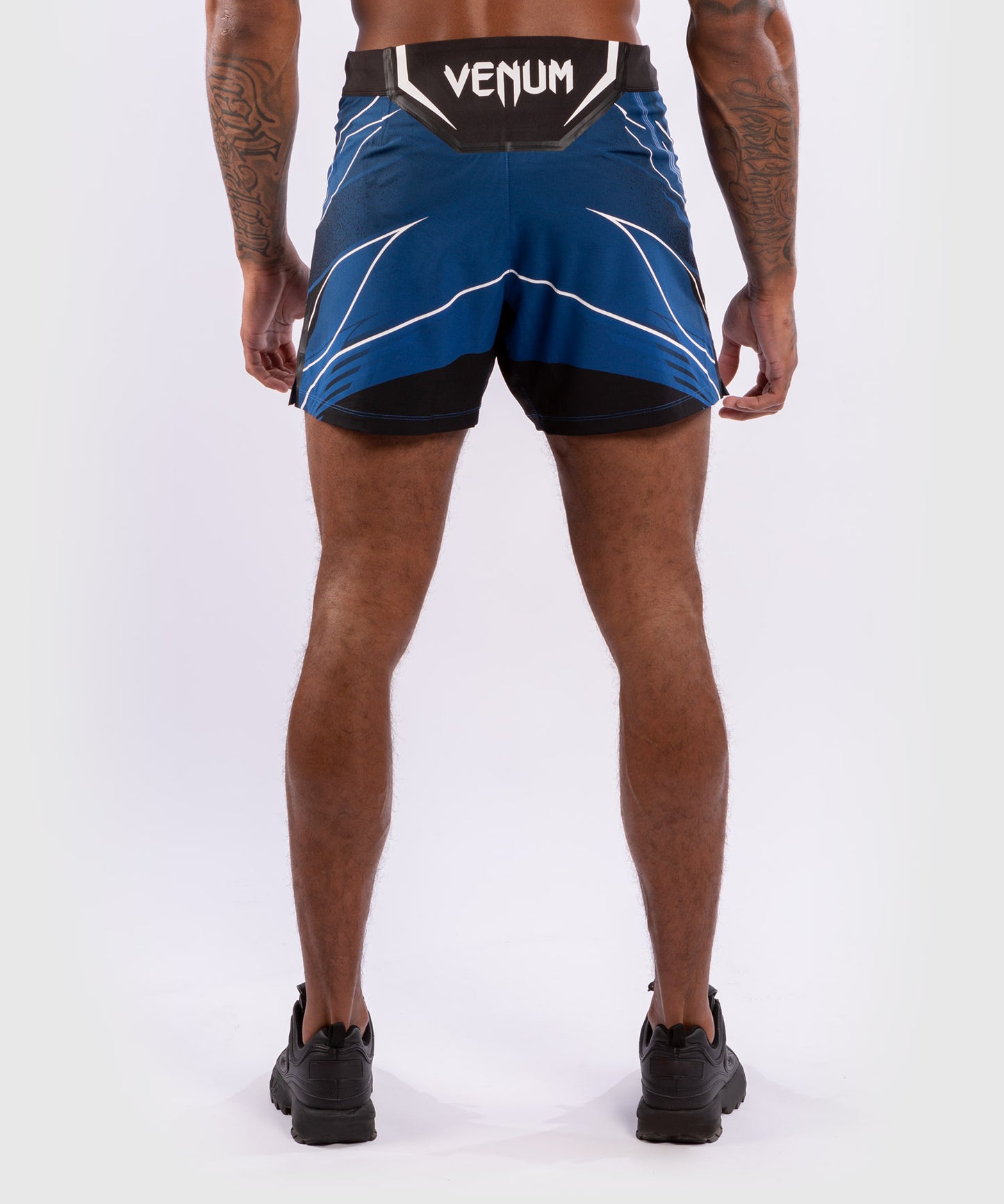Pantalón De MMA Para Hombre UFC Venum Authentic Fight Night – Modelo Corto - Azul