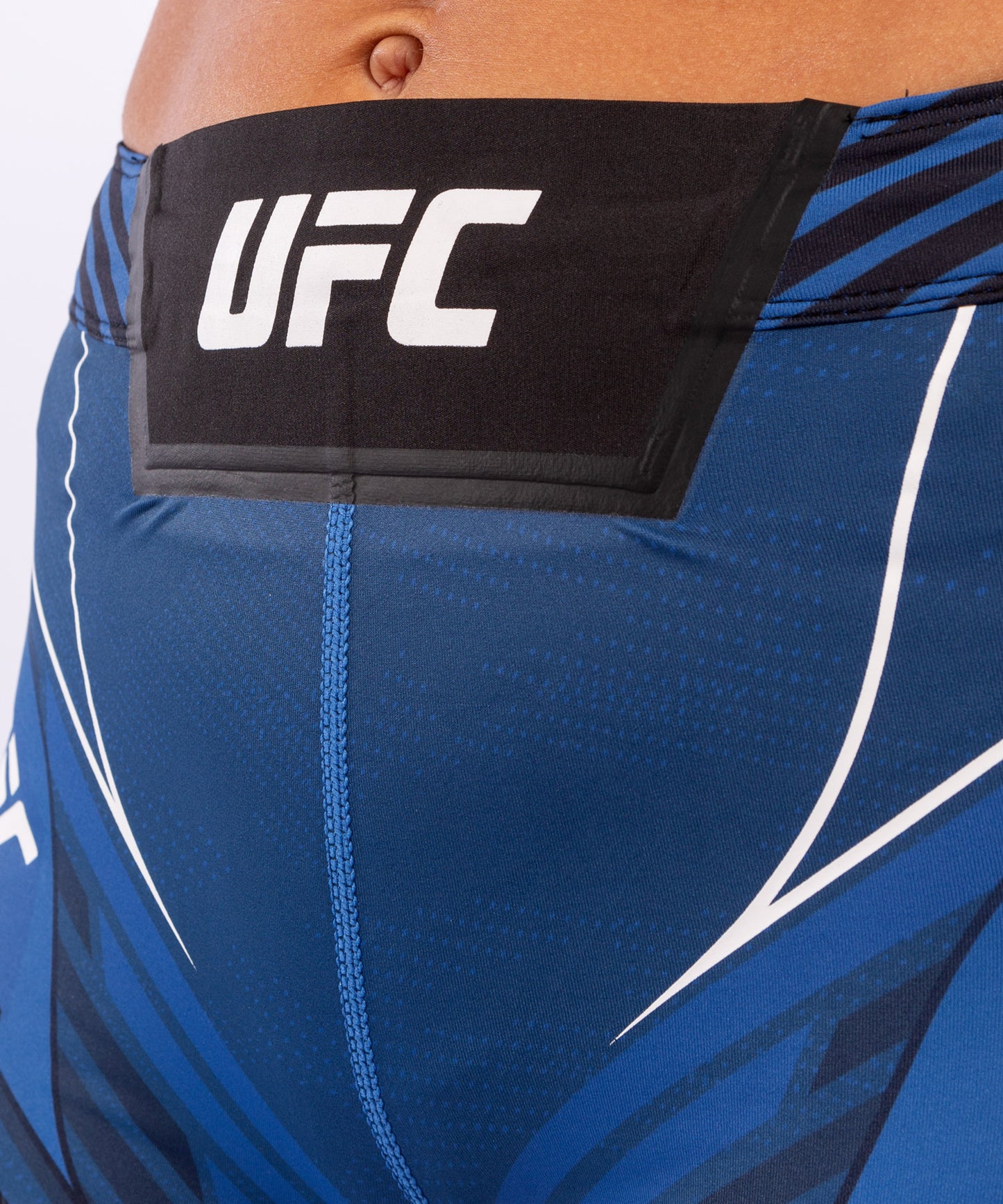 Pantalón De Vale Tudo Para Mujer UFC Venum Authentic Fight Night – Modelo Corto - Azul