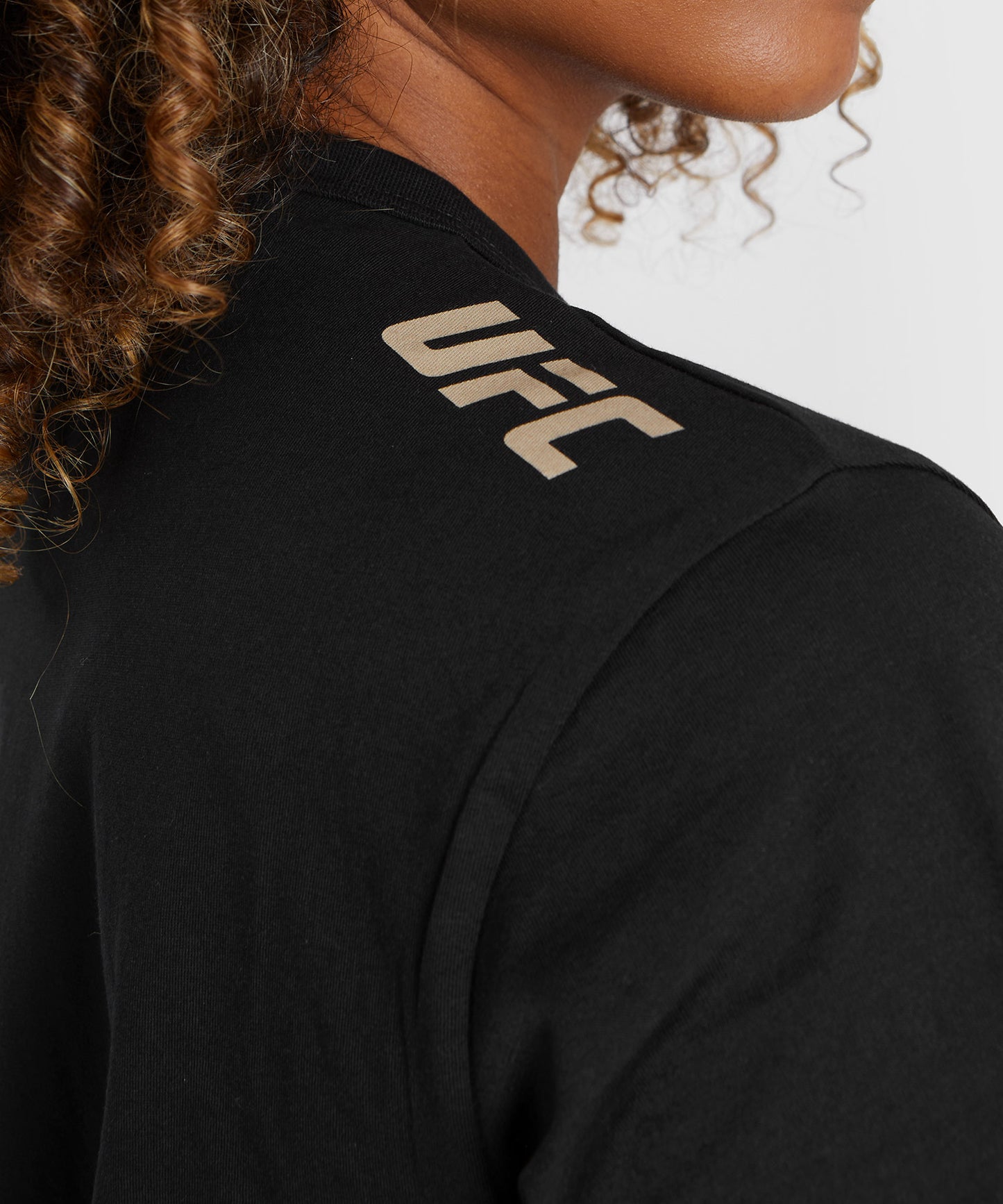 UFC Adrenaline by Venum Fight Week Camiseta de algodón de manga corta para Mujer - Negro