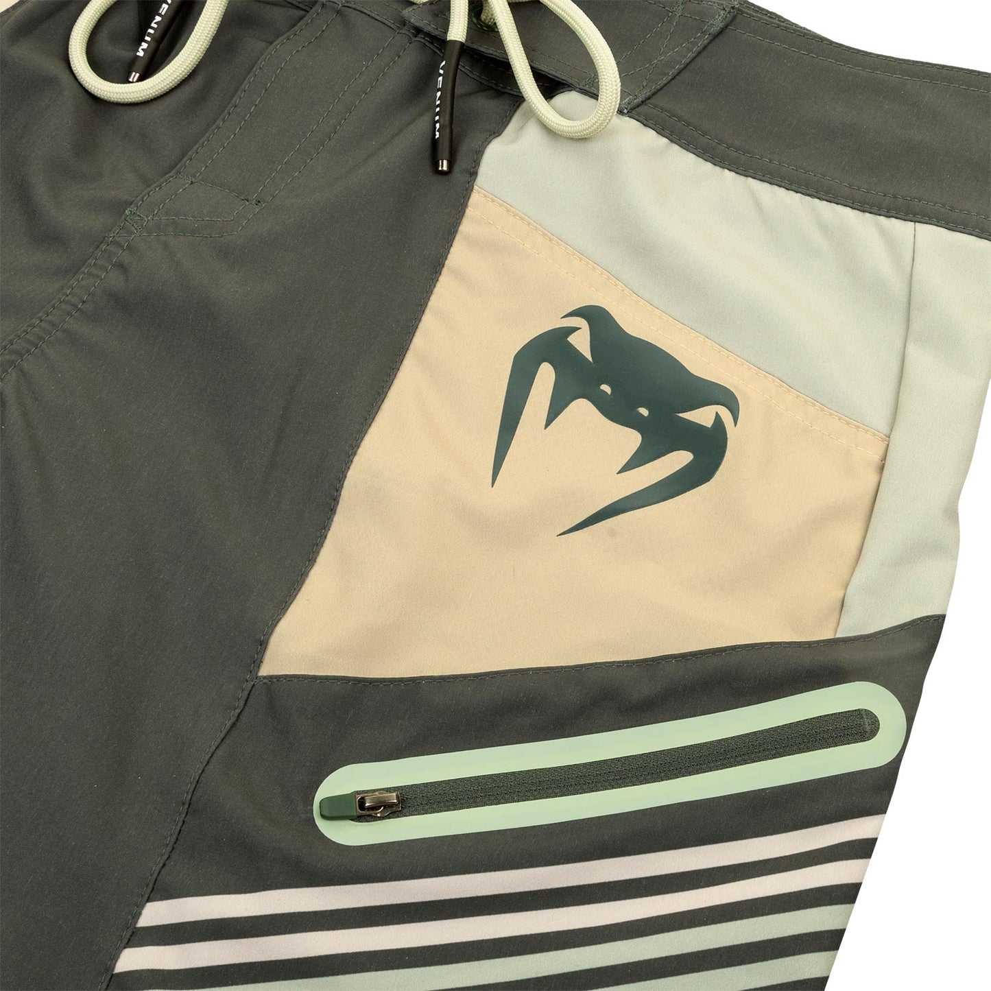 Short de baño Venum Cargo - dark_khaki_beige_khaki
