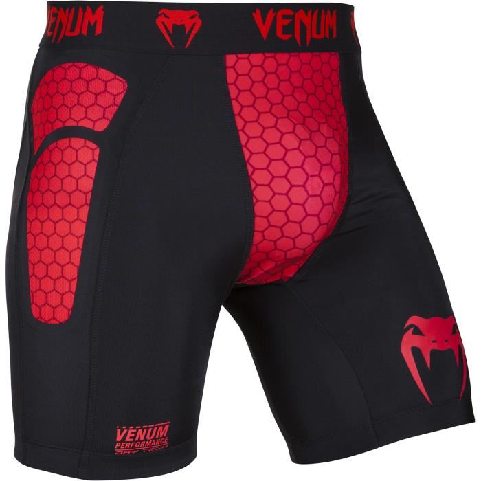 Pantalones cortos de compresión Venum Absolute - Negro/Rojo
