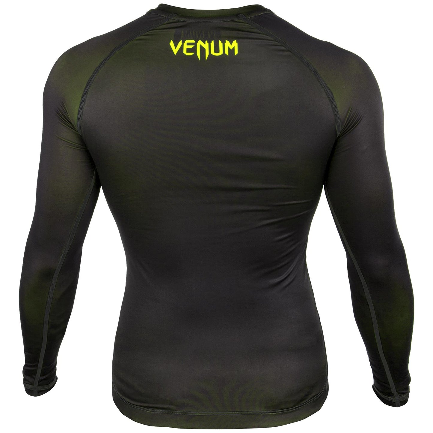 Camiseta de Compresión Venum Contender 3.0  - Mangas Largas - Negro/Amarillo Fluo