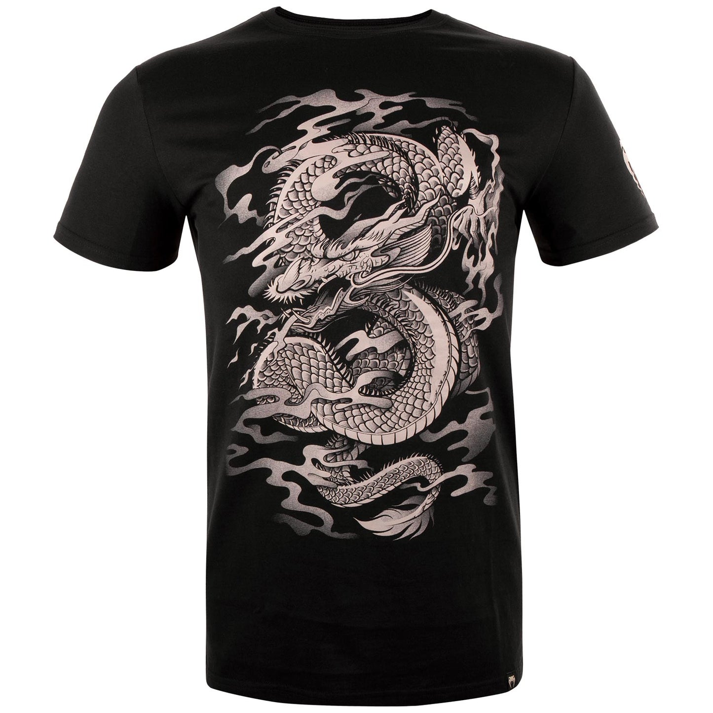 Camiseta Venum Dragon's Flight - Negro/Arena