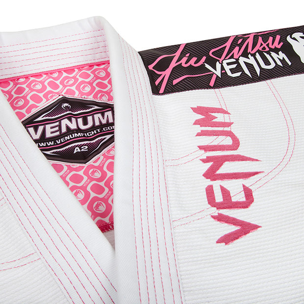 Kimono para BJJ Venum Challenger 2.0 Mujer - Blanco
