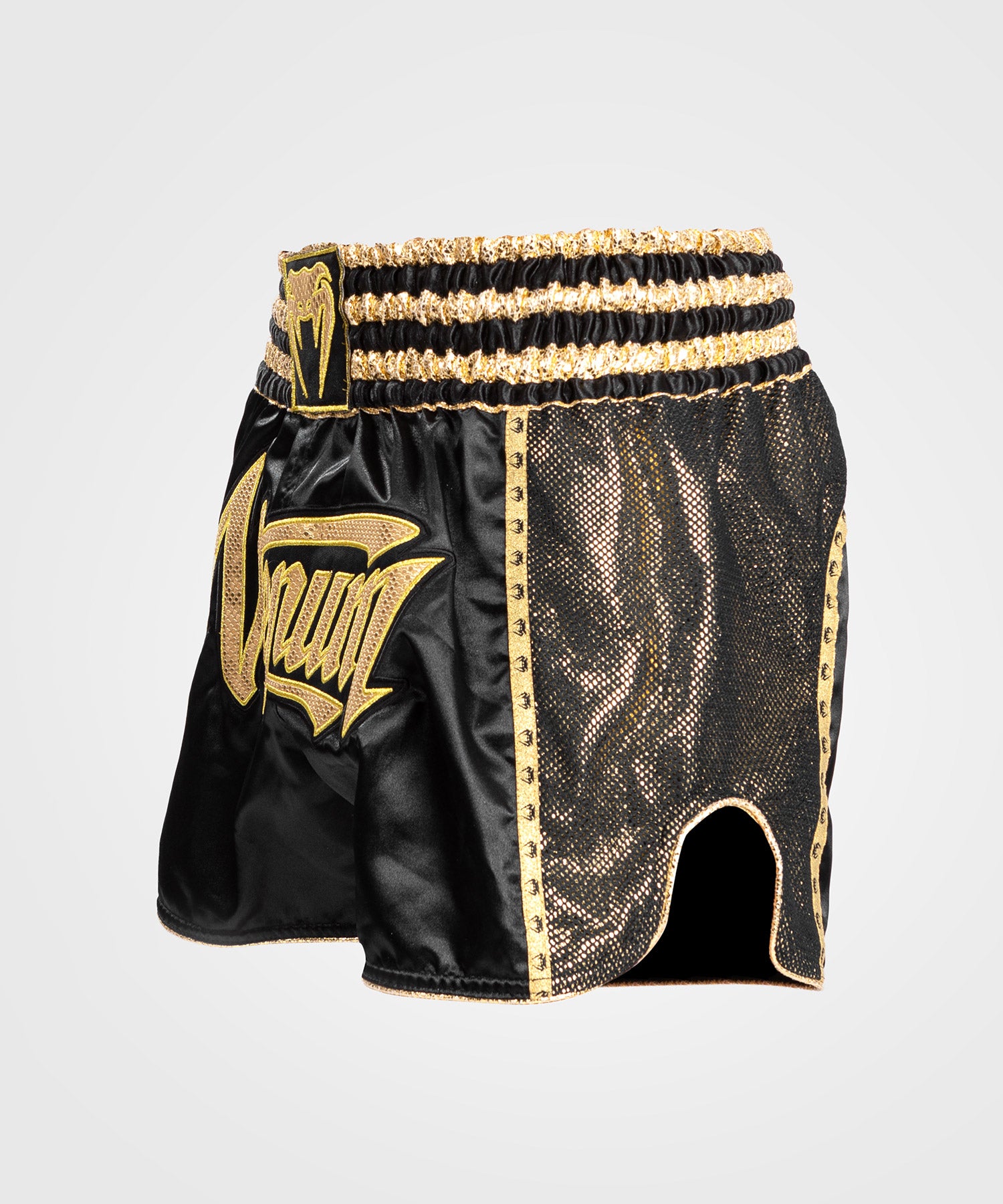 Pantalones Muay Thai Venum Classic negro / oro > Envío Gratis
