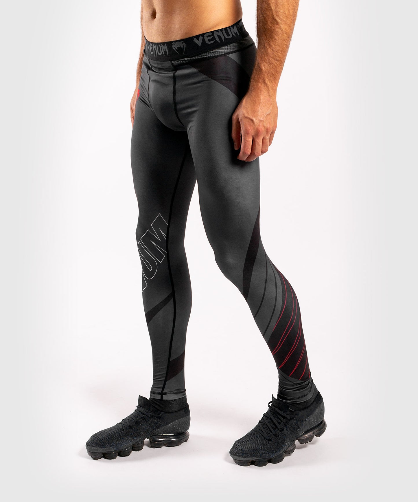 Calzas Venum Contender 5.0 - Negro/Rojo