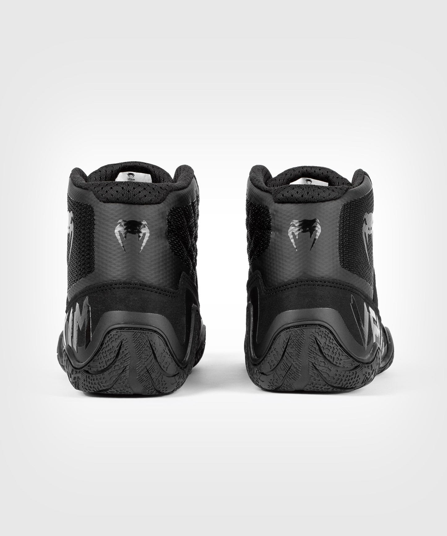 Venum Elite Zapatillas de lucha - Negro/Negro