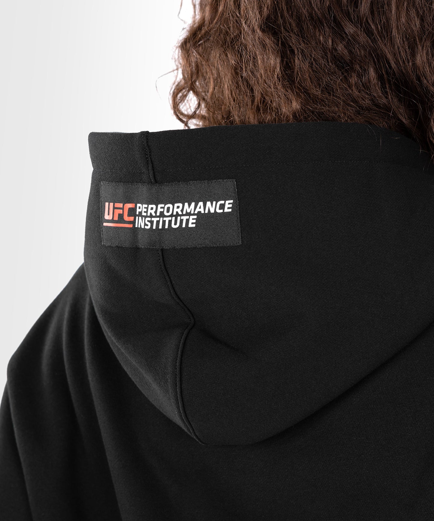 UFC Venum Performance Institute 2.0 Sudadera con capucha para mujer - Negro/Rojo