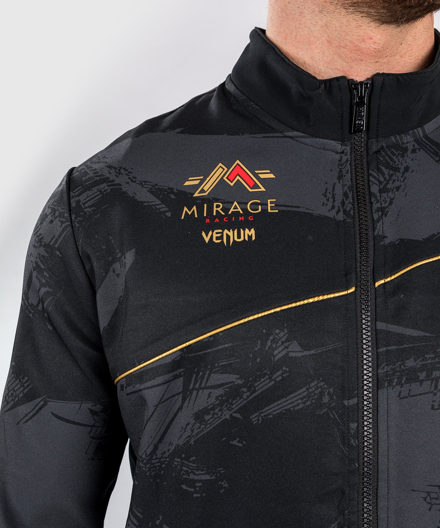 Venum x Mirage Track Jacket - Negro/Oro