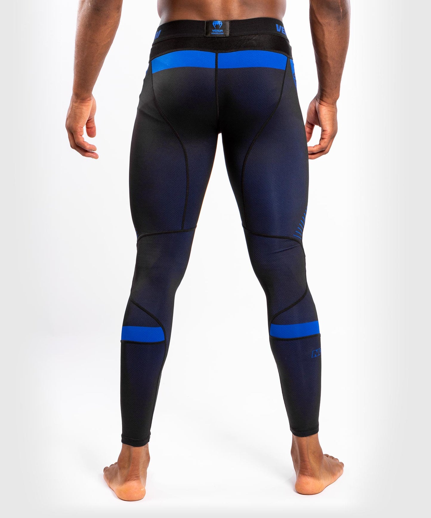 Pantalones de compresión Venum No Gi 3.0 - Negro/Azul