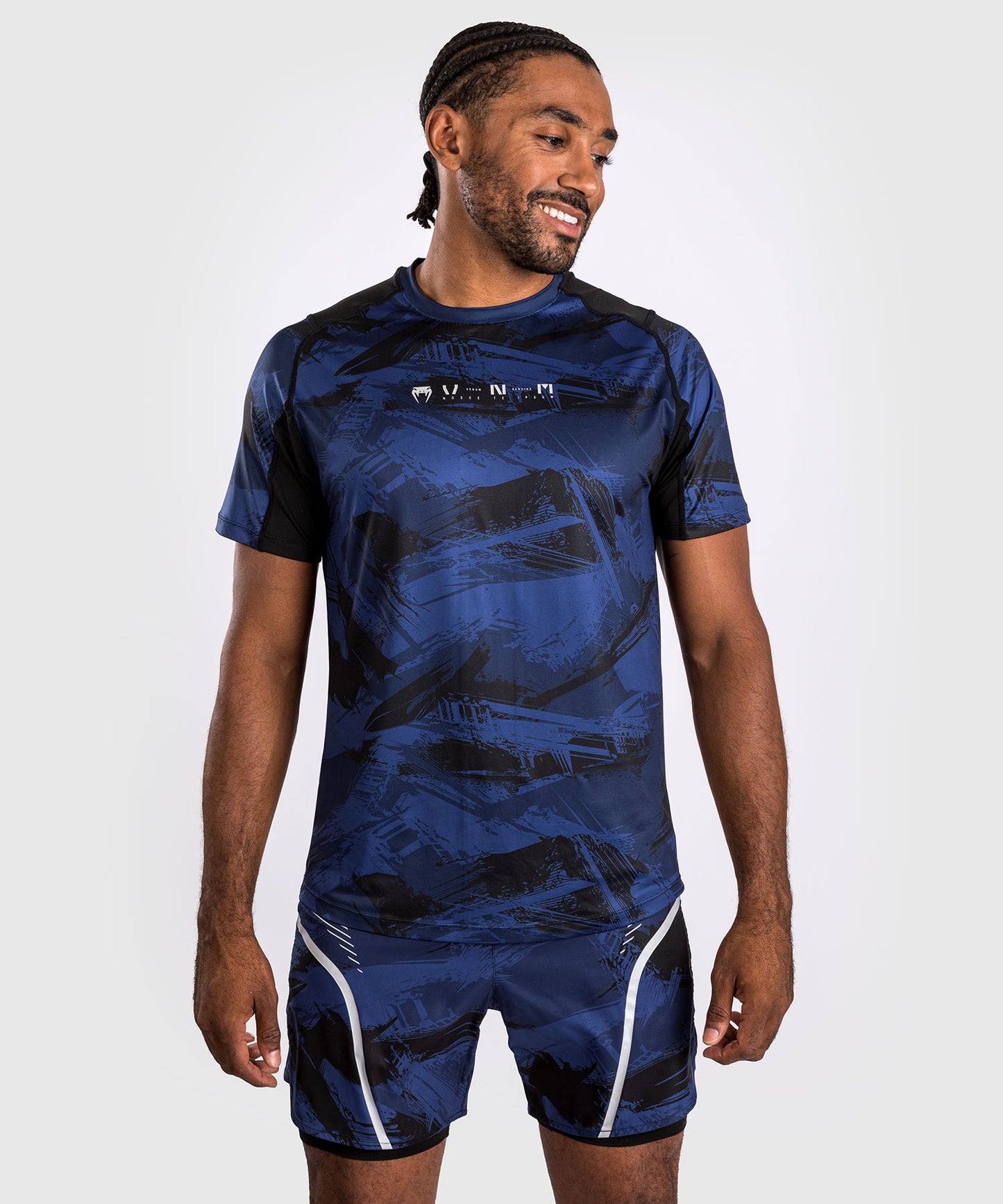 Venum Electron 3.0 Camiseta Dry-Tech - Azul marino