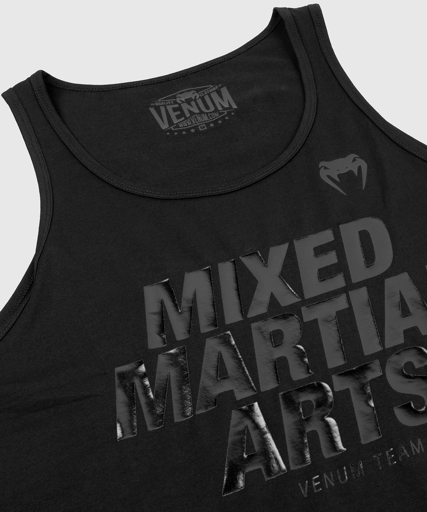 Camiseta de tirantes MMA VT de Venum - Negro/Negro