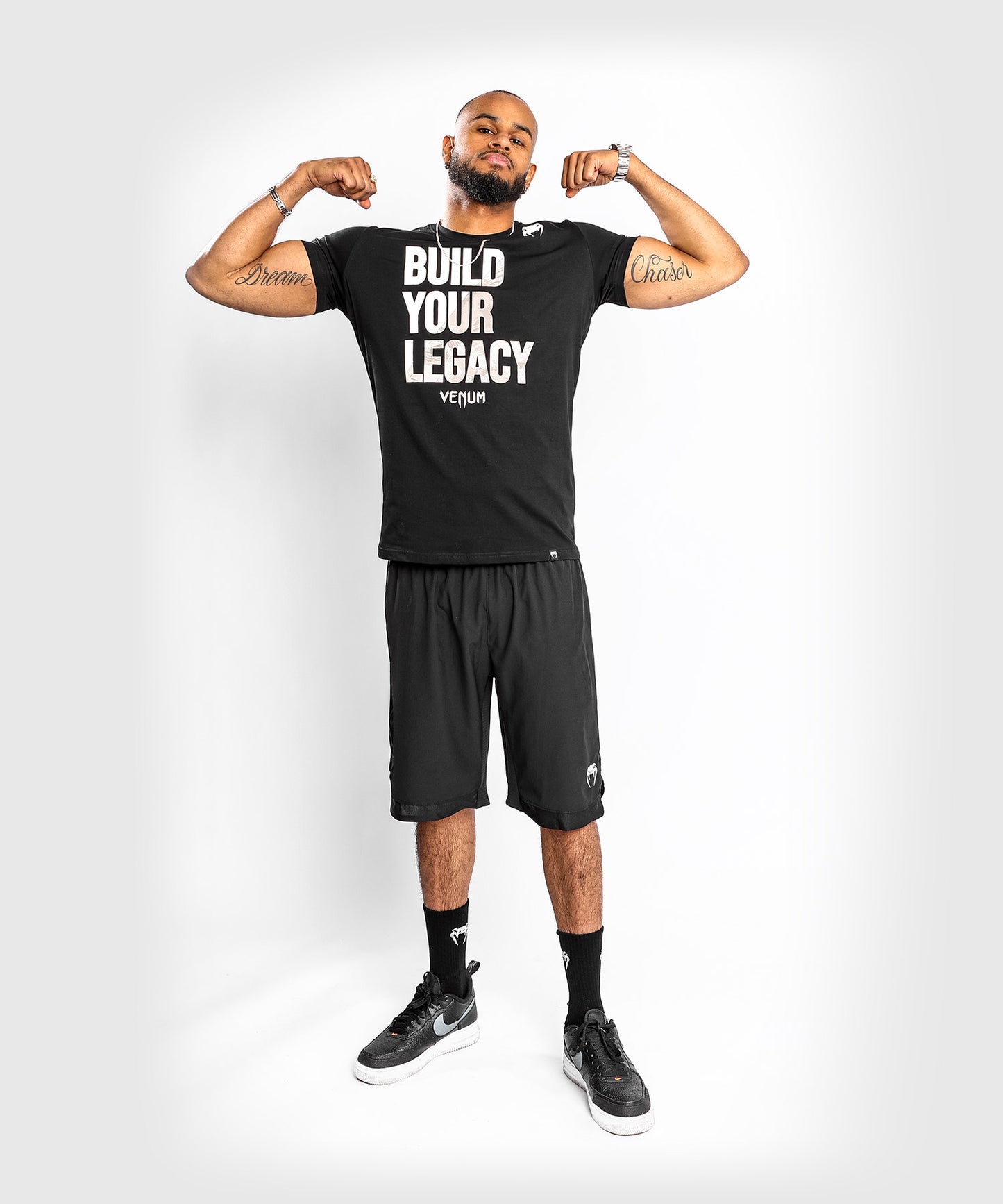 Camiseta Venum Build Your Legacy - Negro