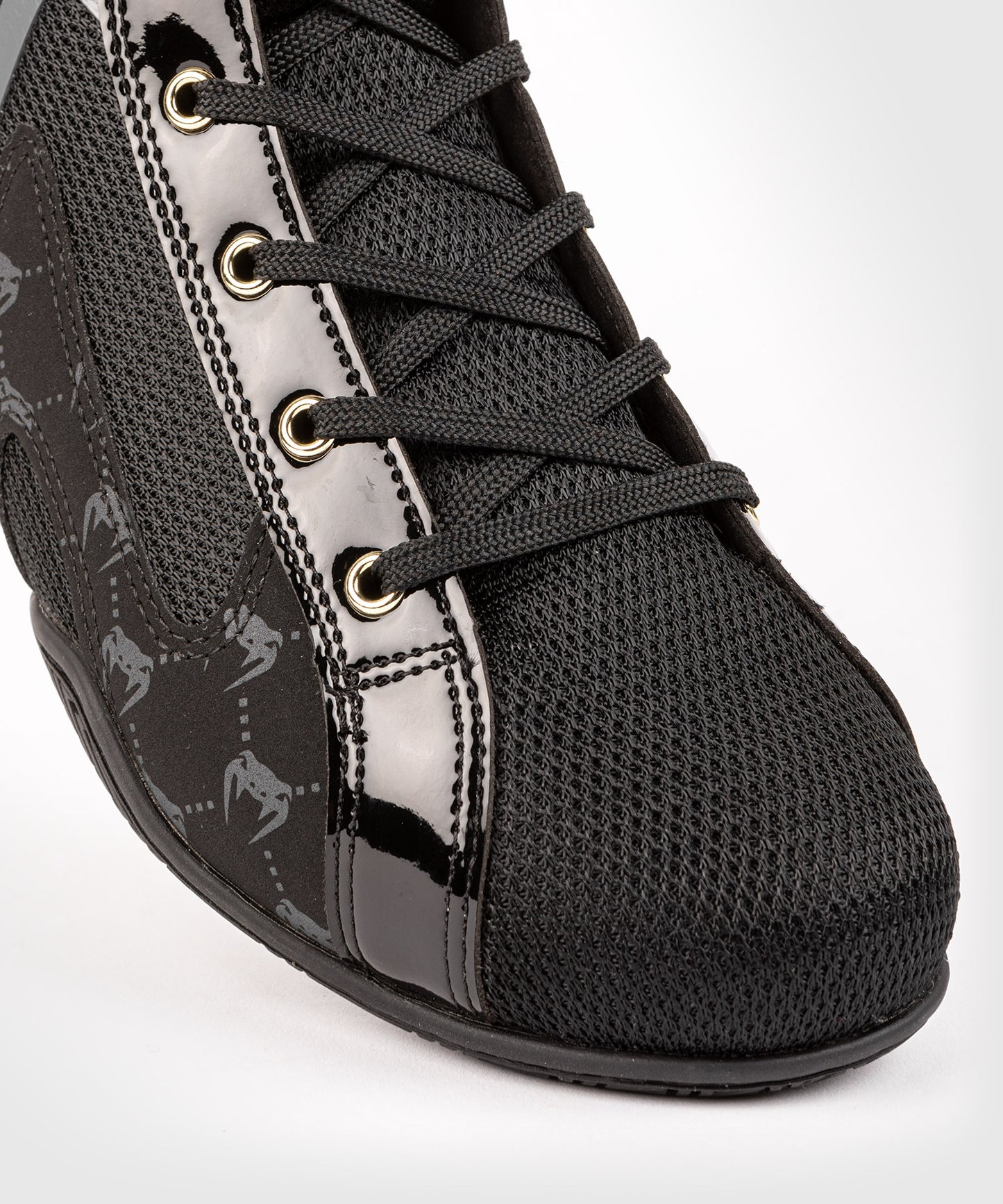 Zapatos de boxeo Venum Elite Evo Monogram - Negro