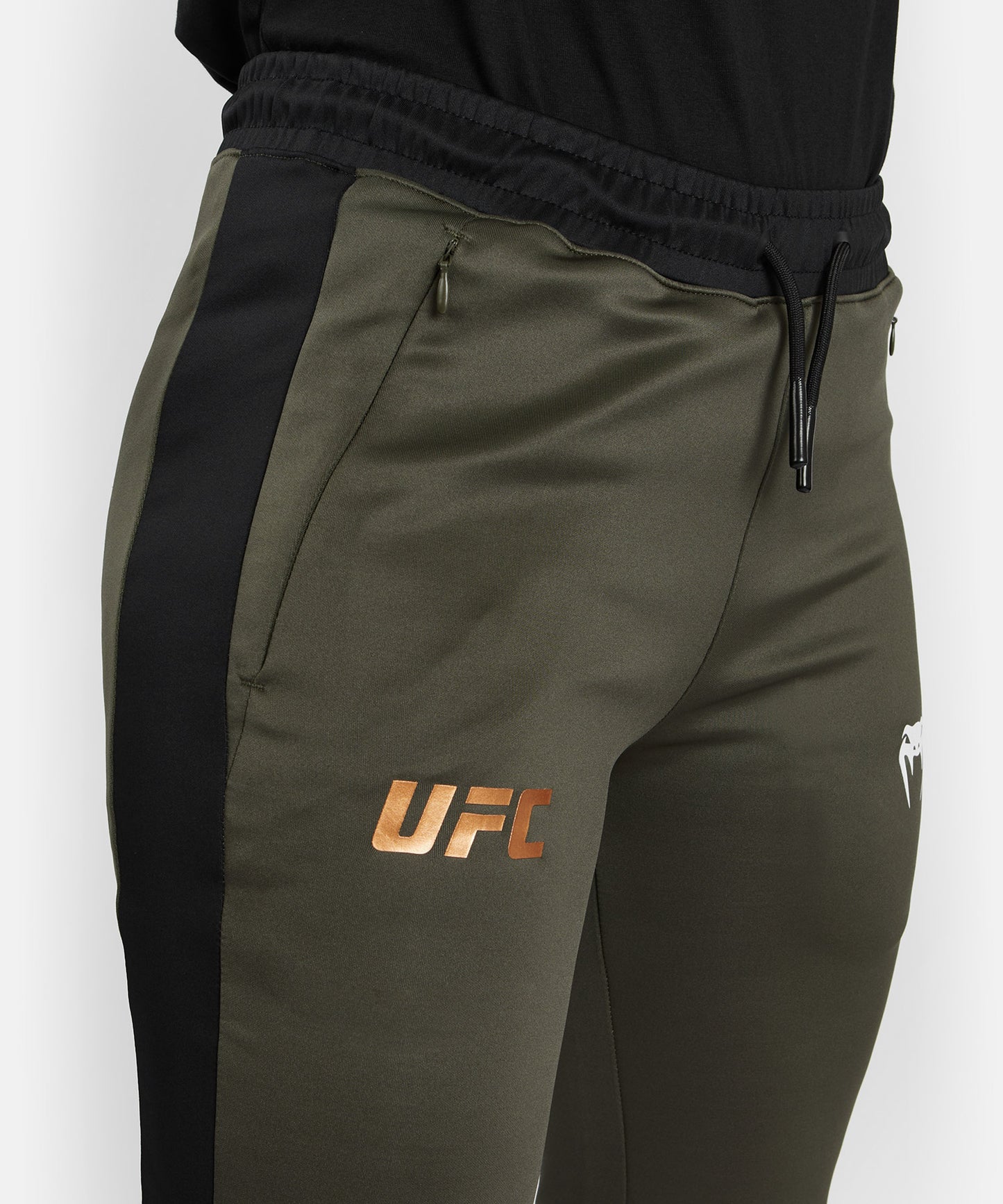 UFC Adrenaline by Venum Fight Week Pantalón Jogging Performance para Mujer - Caqui/Bronce