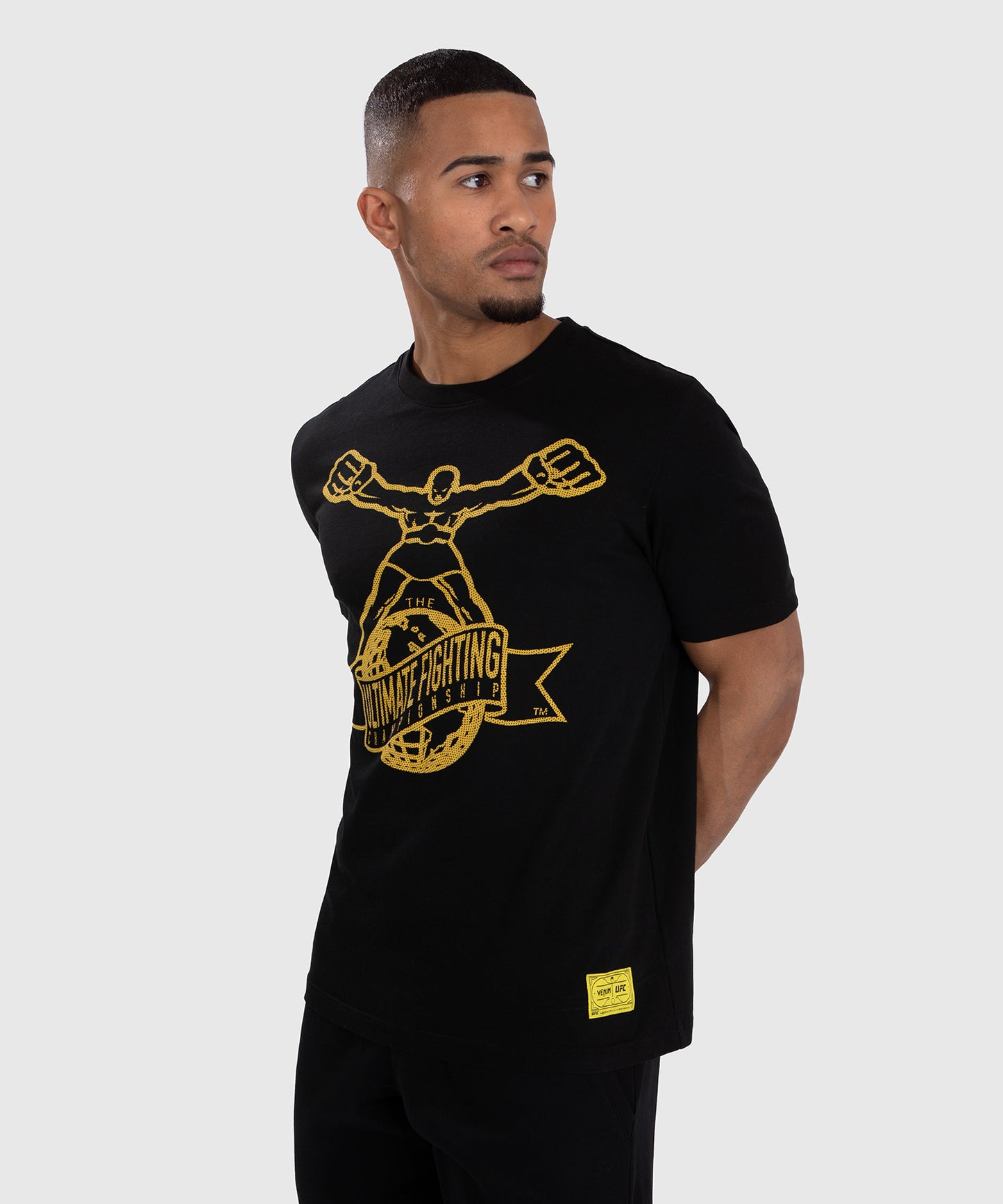 UFC by Venum Ulti-Man Camiseta - Negro/Amarillo