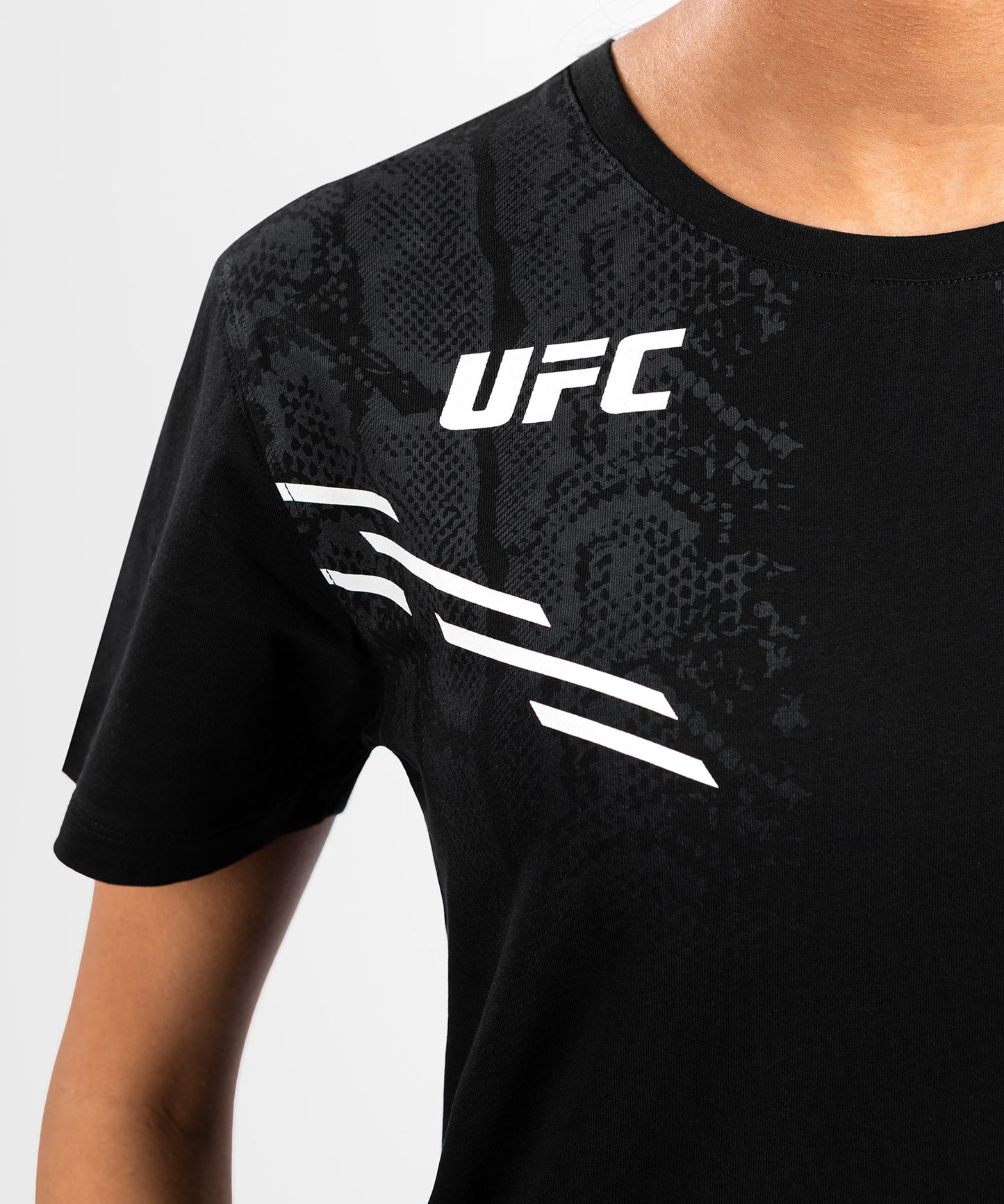 UFC Adrenaline by Venum Replica Camiseta manga corta para Mujer - Negra