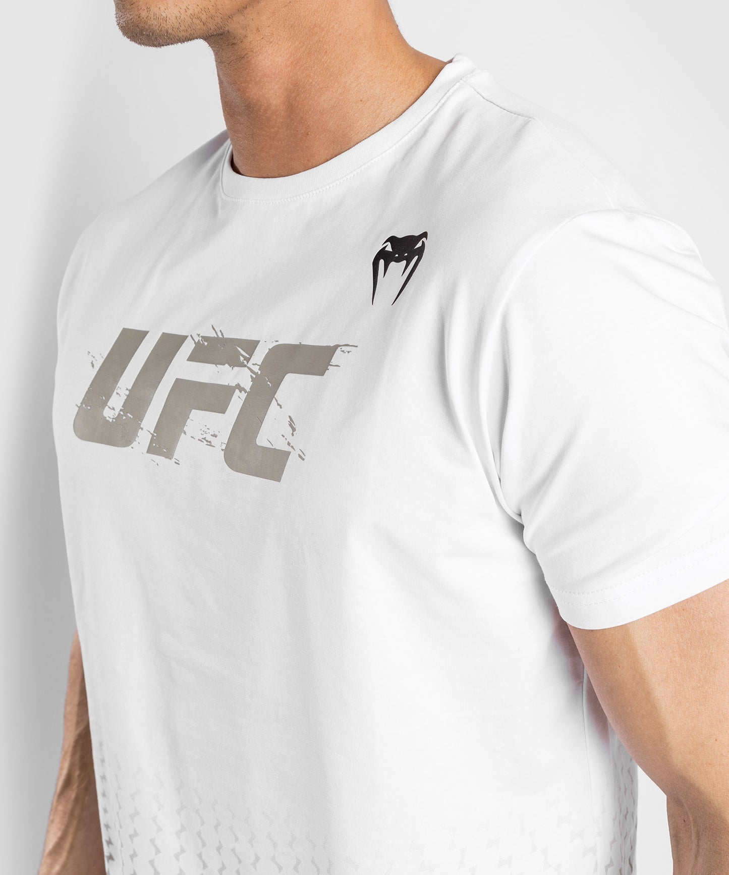 Camiseta UFC Venum Authentic Fight Week 2.0 - Manga corta  - Blanco