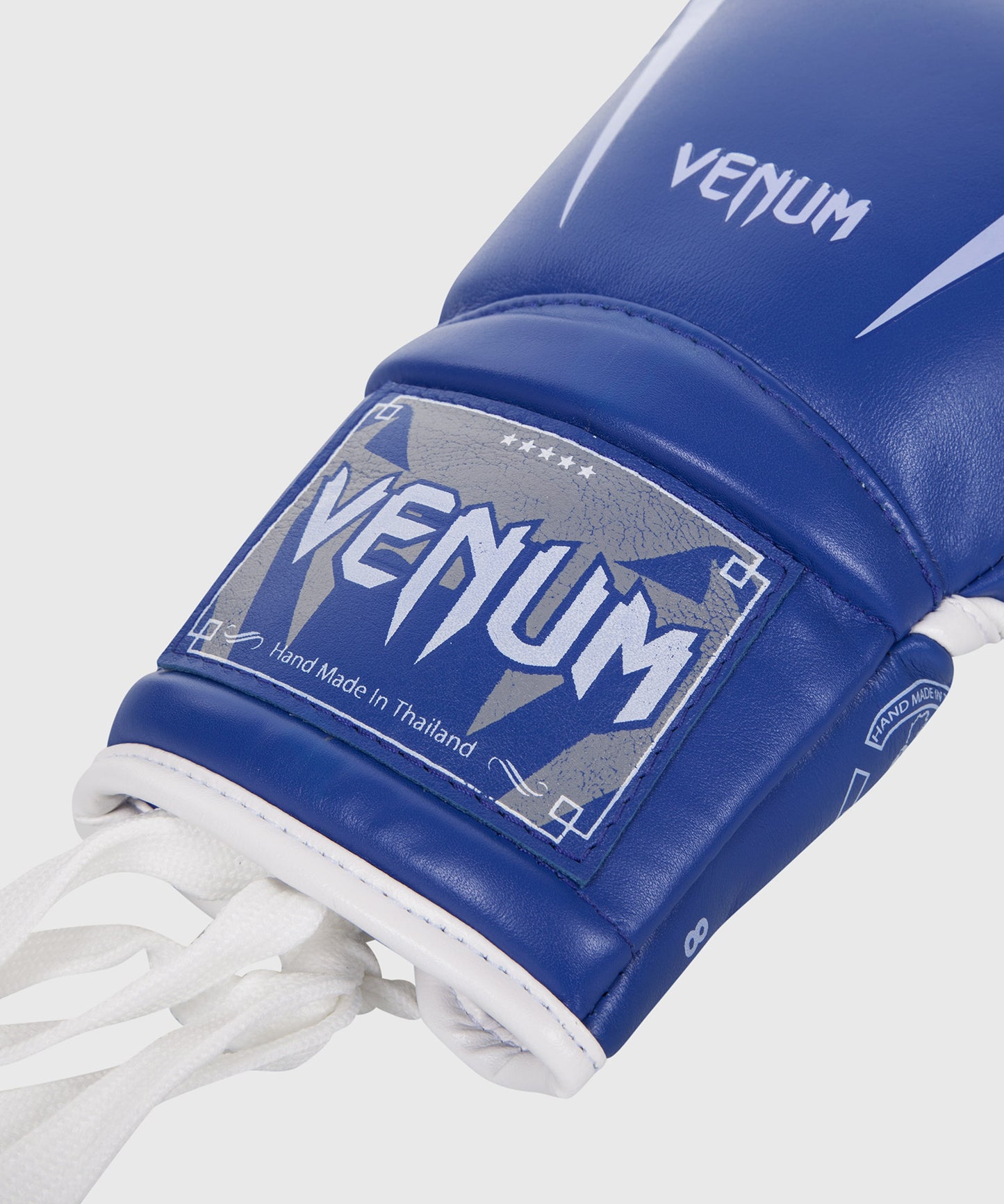 Guantes de Boxeo Venum Giant 3.0 - Cuero Nappa - Con cordones - Azul