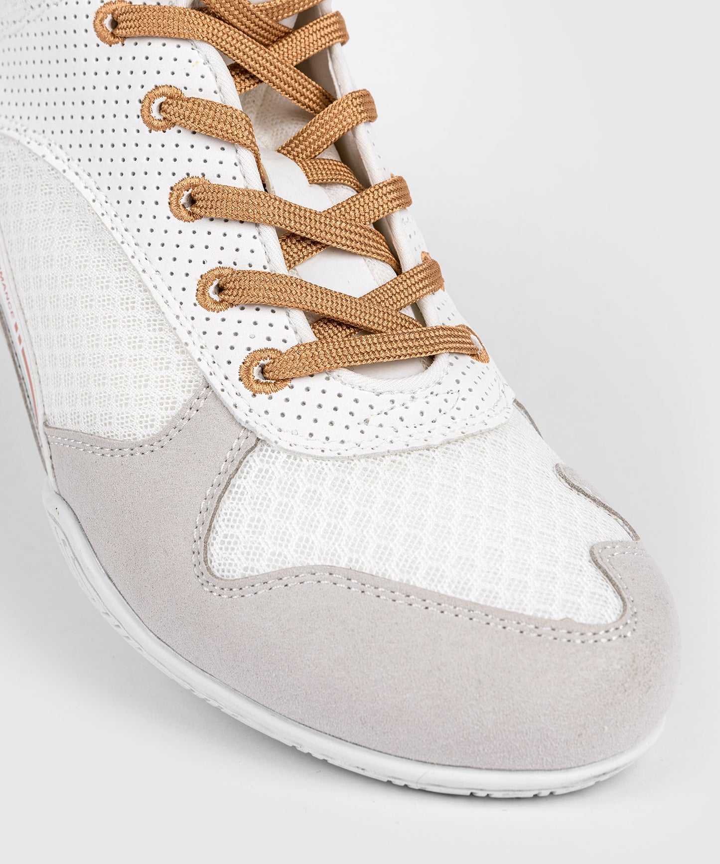 Zapatos de boxeo Venum Elite - Blanco/Oro