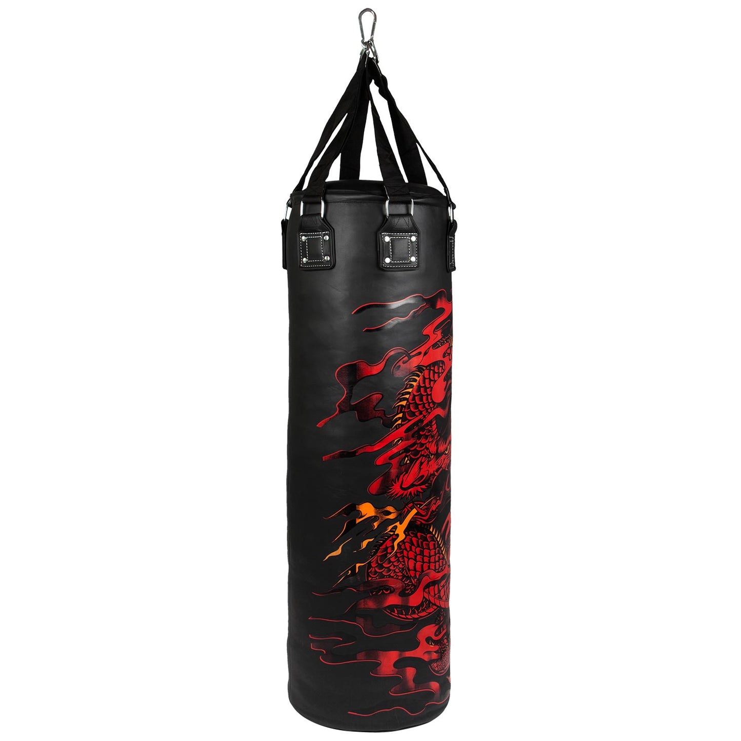 Saco de boxeo Venum Dragon's Flight - Negro/Rojo - 130 cm
