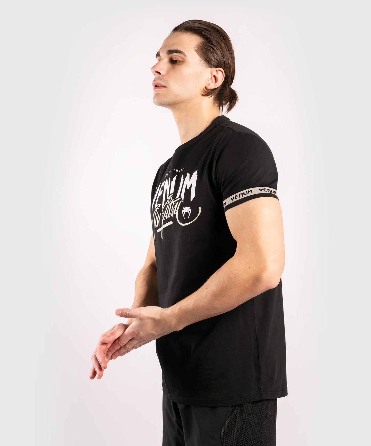 Camiseta Venum BJJ Classic 20 Negra / Arena