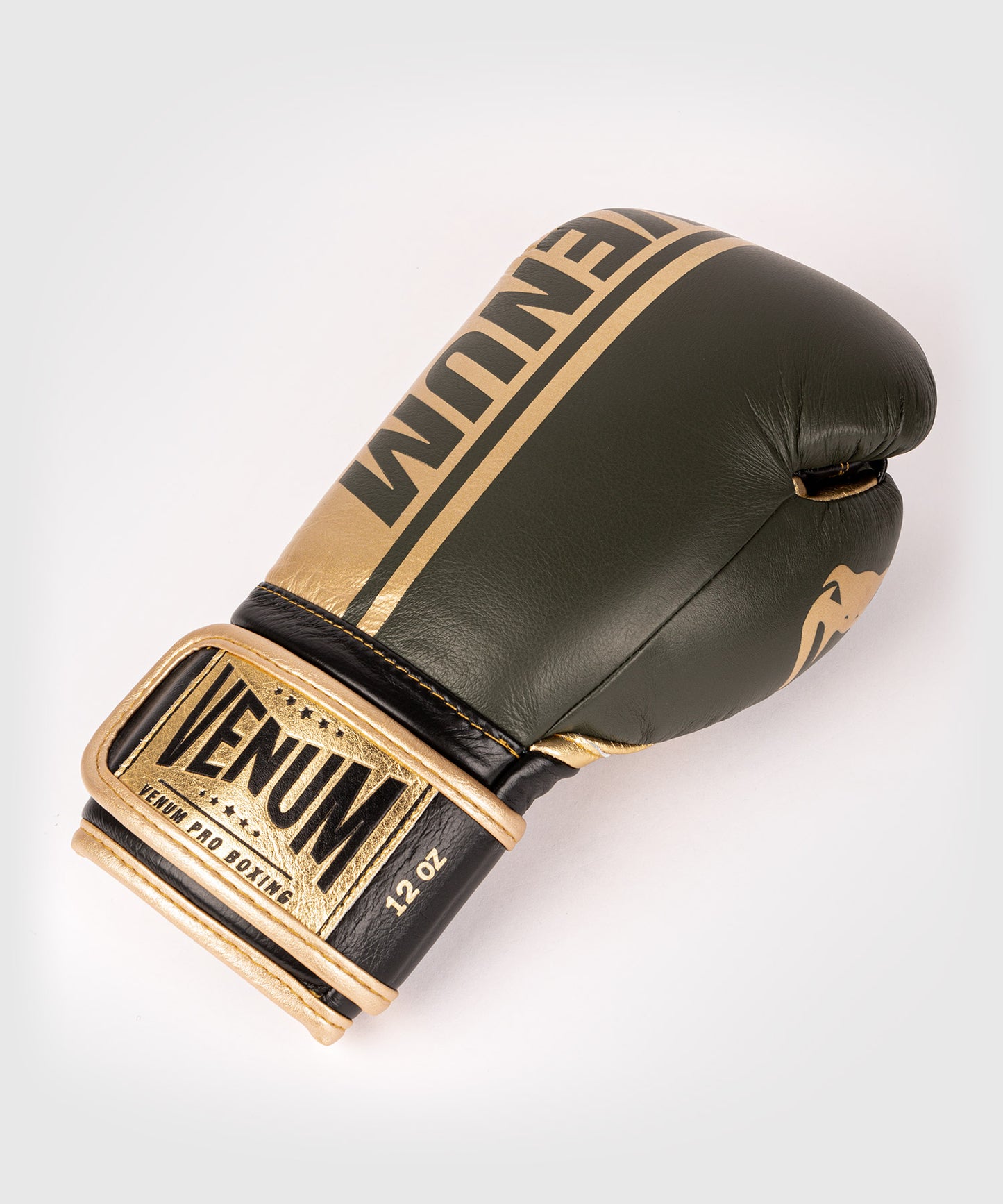 Guantes de Boxeo profesional Venum Shield – Velcro - Caqui/Oro