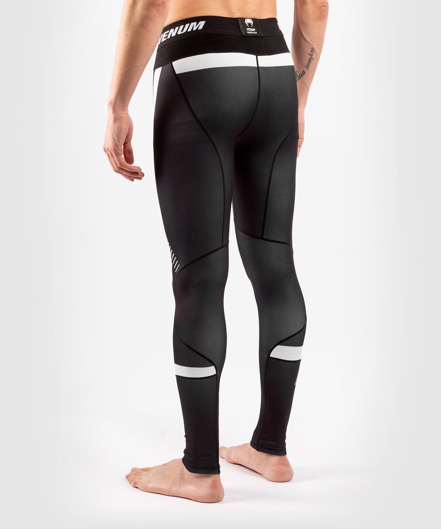 Pantalones de compresión Venum No Gi 3.0 - Negro/Blanco