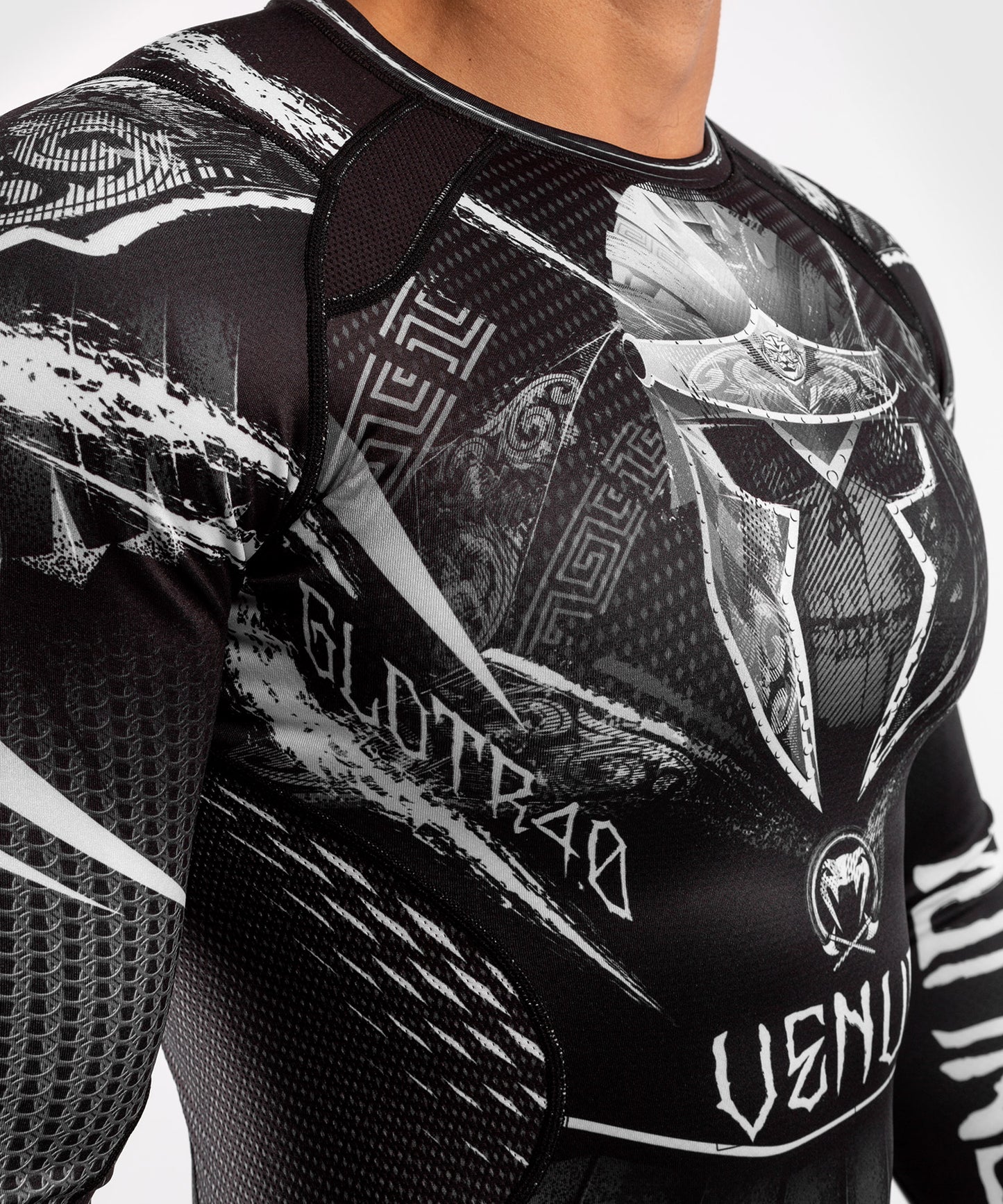 Rashguard manga larga Venum GLDTR 4.0
