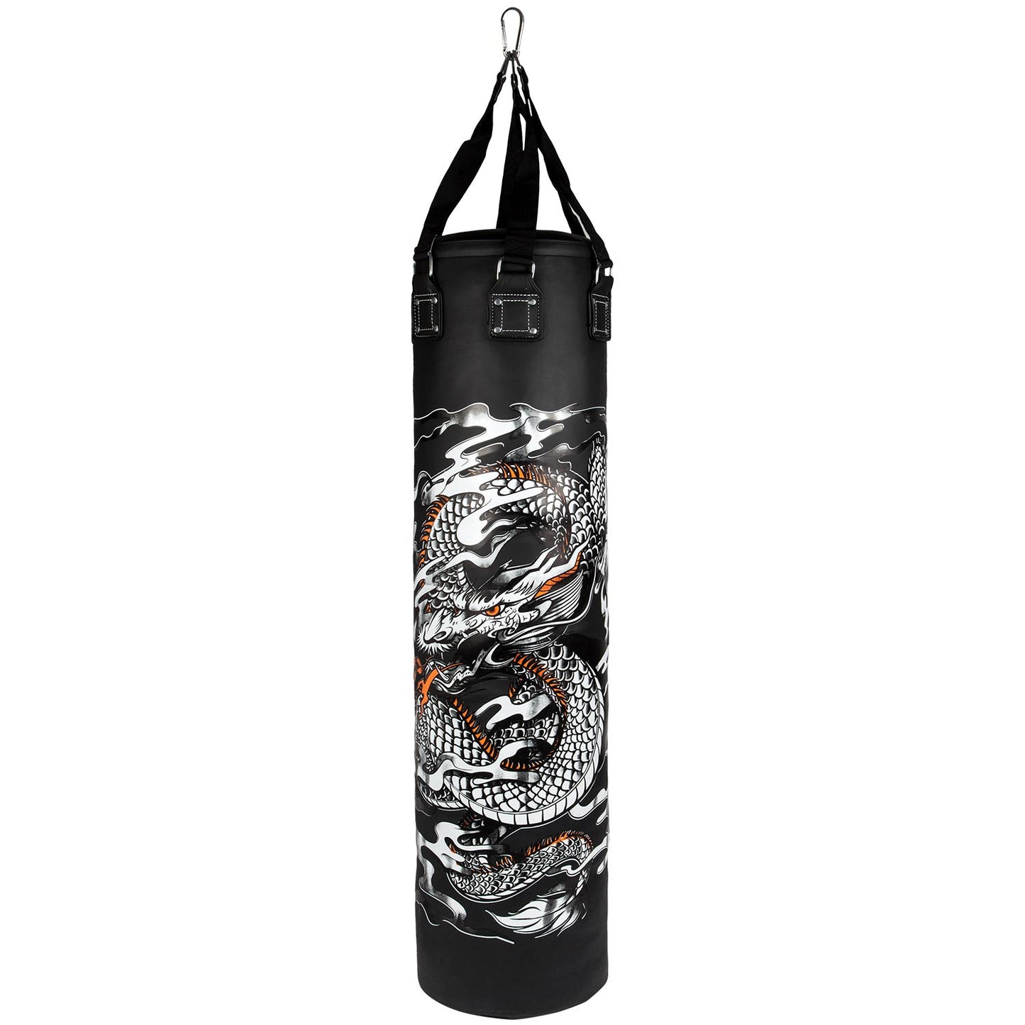 Saco de boxeo Venum Dragon's Flight - Negro/Blanco - 150 cm