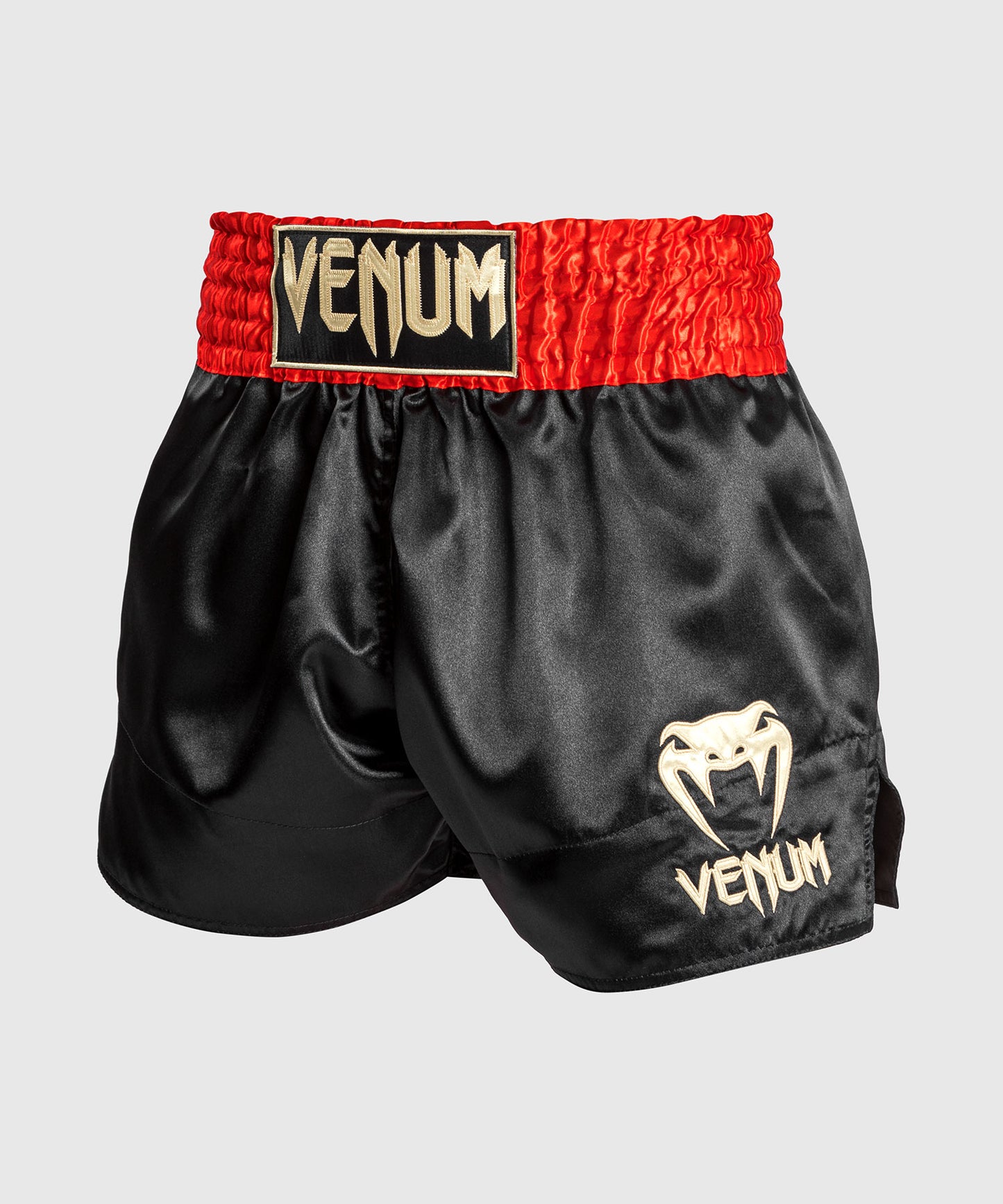 Venum Classic Muay Thai Short Rojo/Negro/Oro