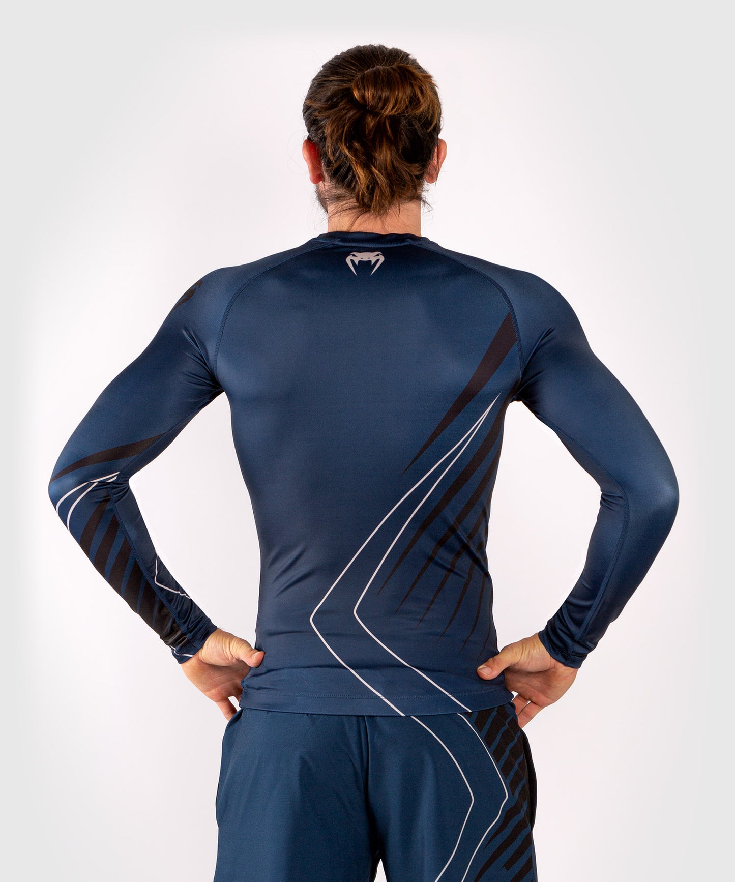 Venum Contender 5.0 Rashguard – Mangas Largas - marino/arena