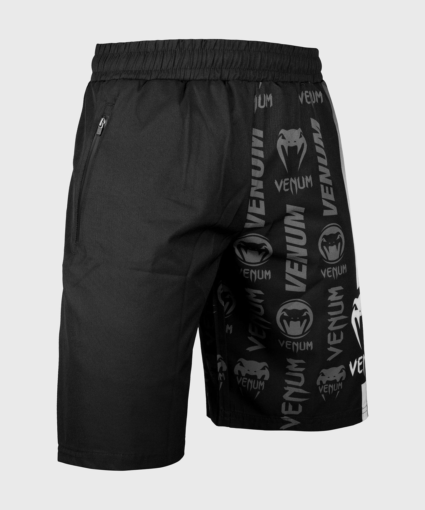 Pantalones Cortos Fitness Venum Logos  - Negro/Blanco