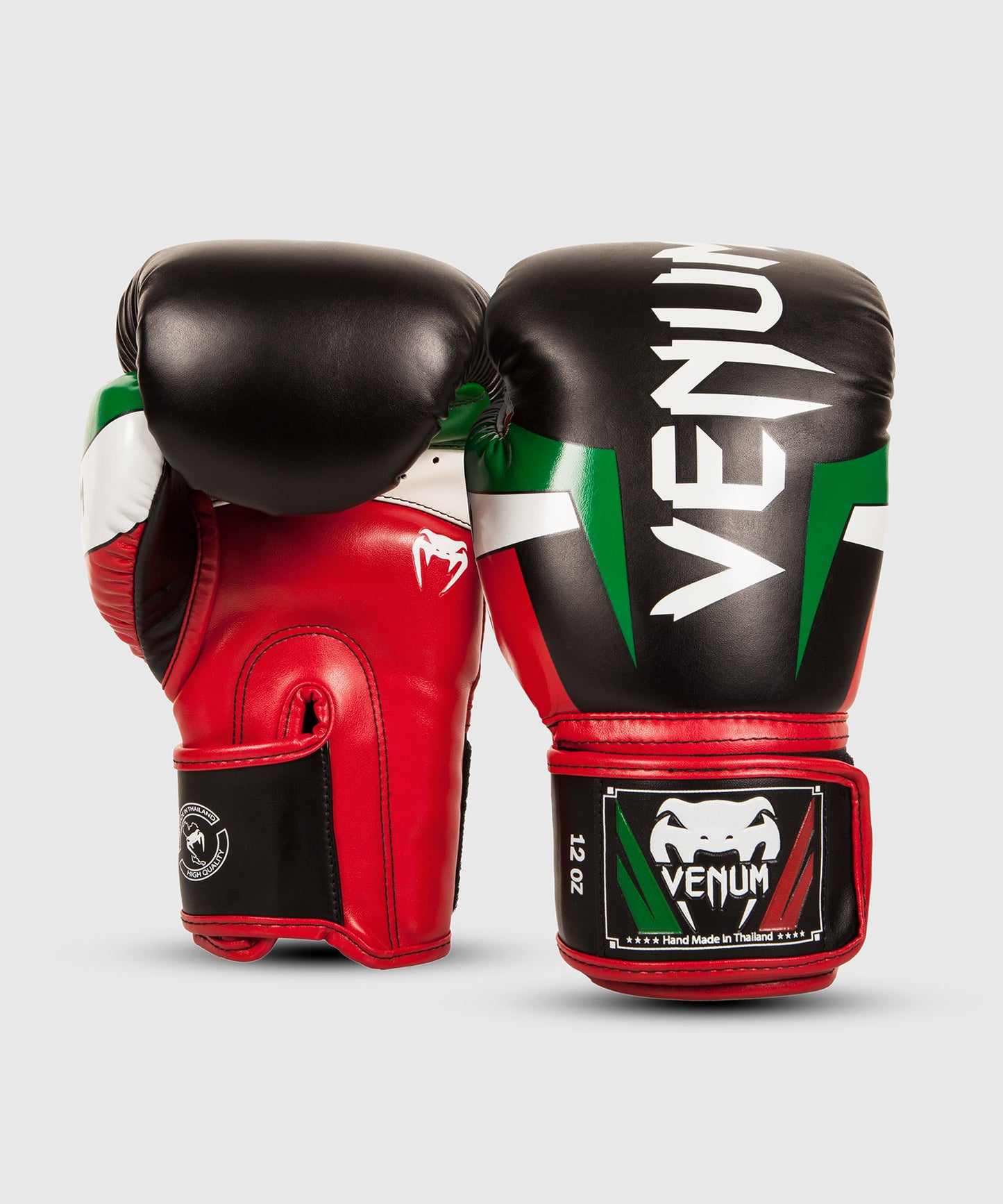Guantes de boxeo Venum Elite Italia - Negro