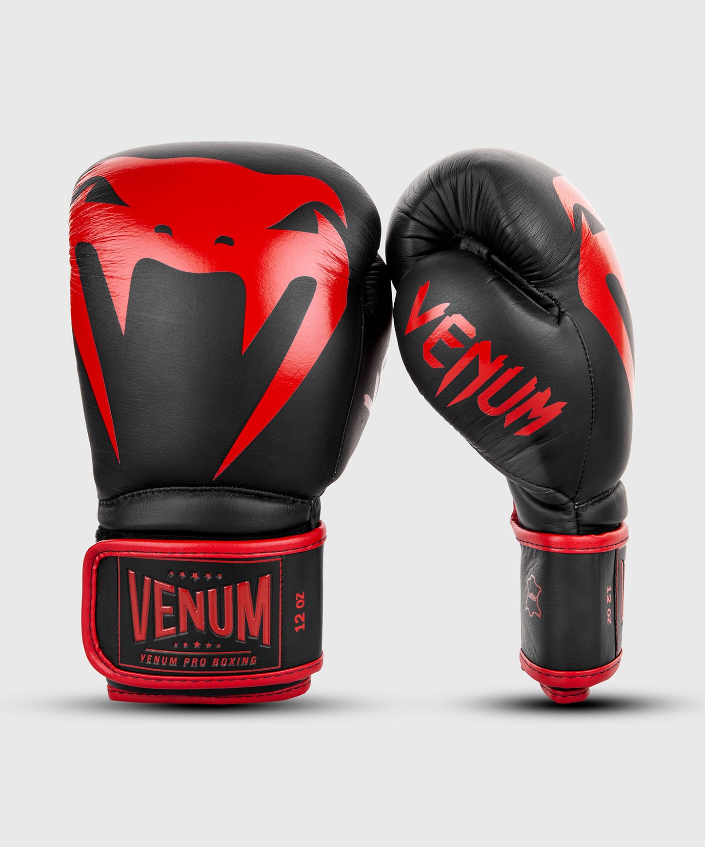 Guantes de Boxeo profesional Venum Giant 2.0  – Velcro - Negro/Rojo