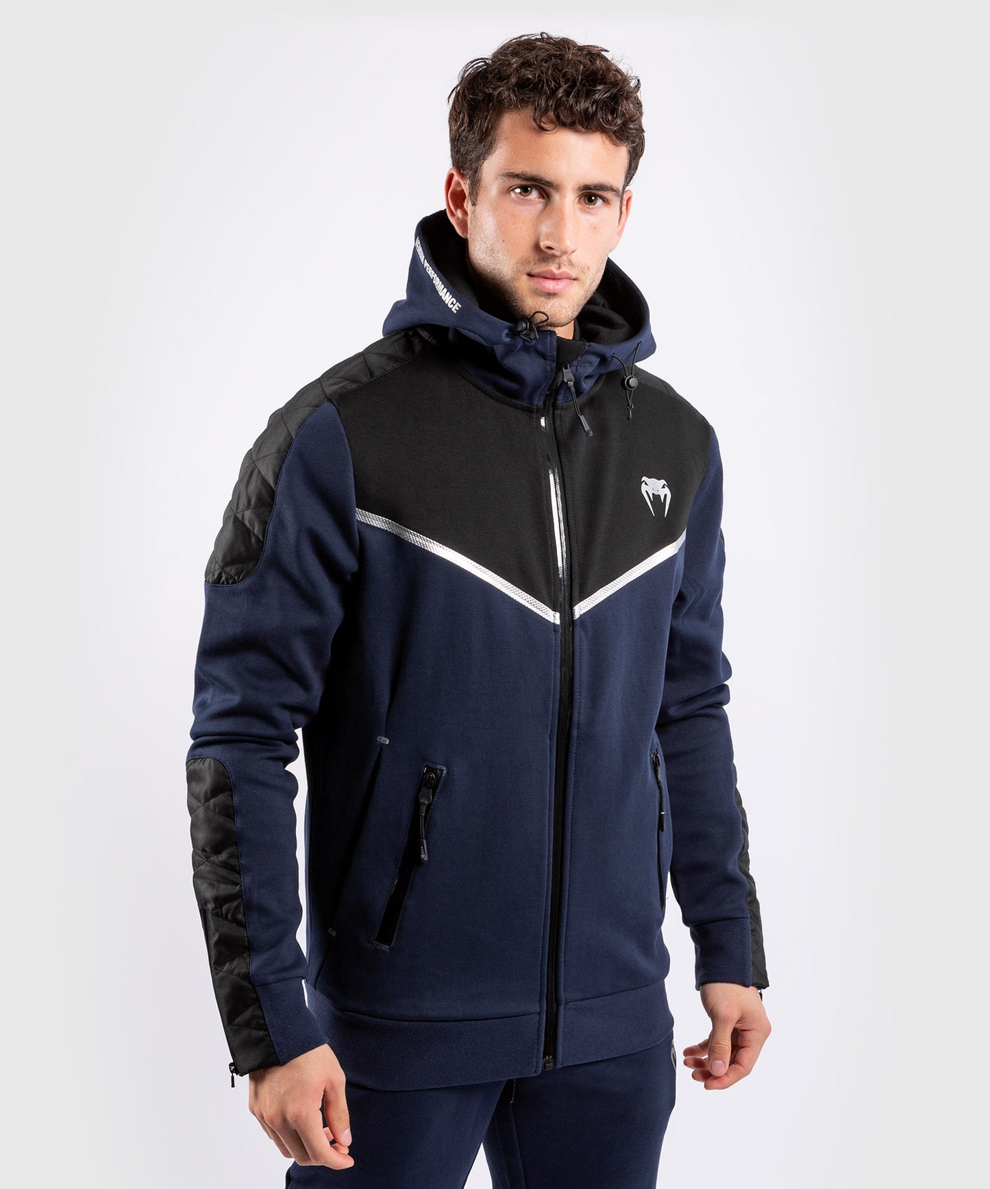 Sudadera Venum Laser Evo - Navy/Silver