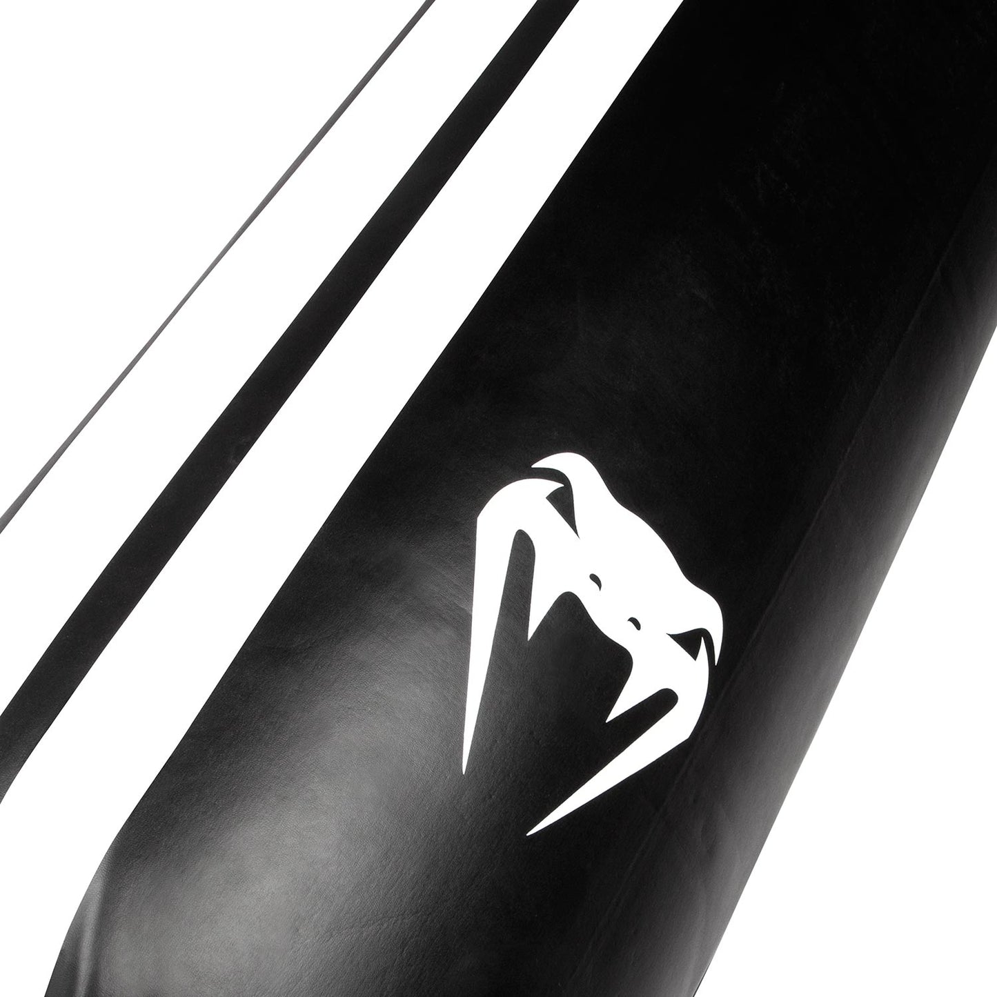 Saco de Boxeo Negro Venum Hurricane  - NUEVO CUERO PU - Lleno