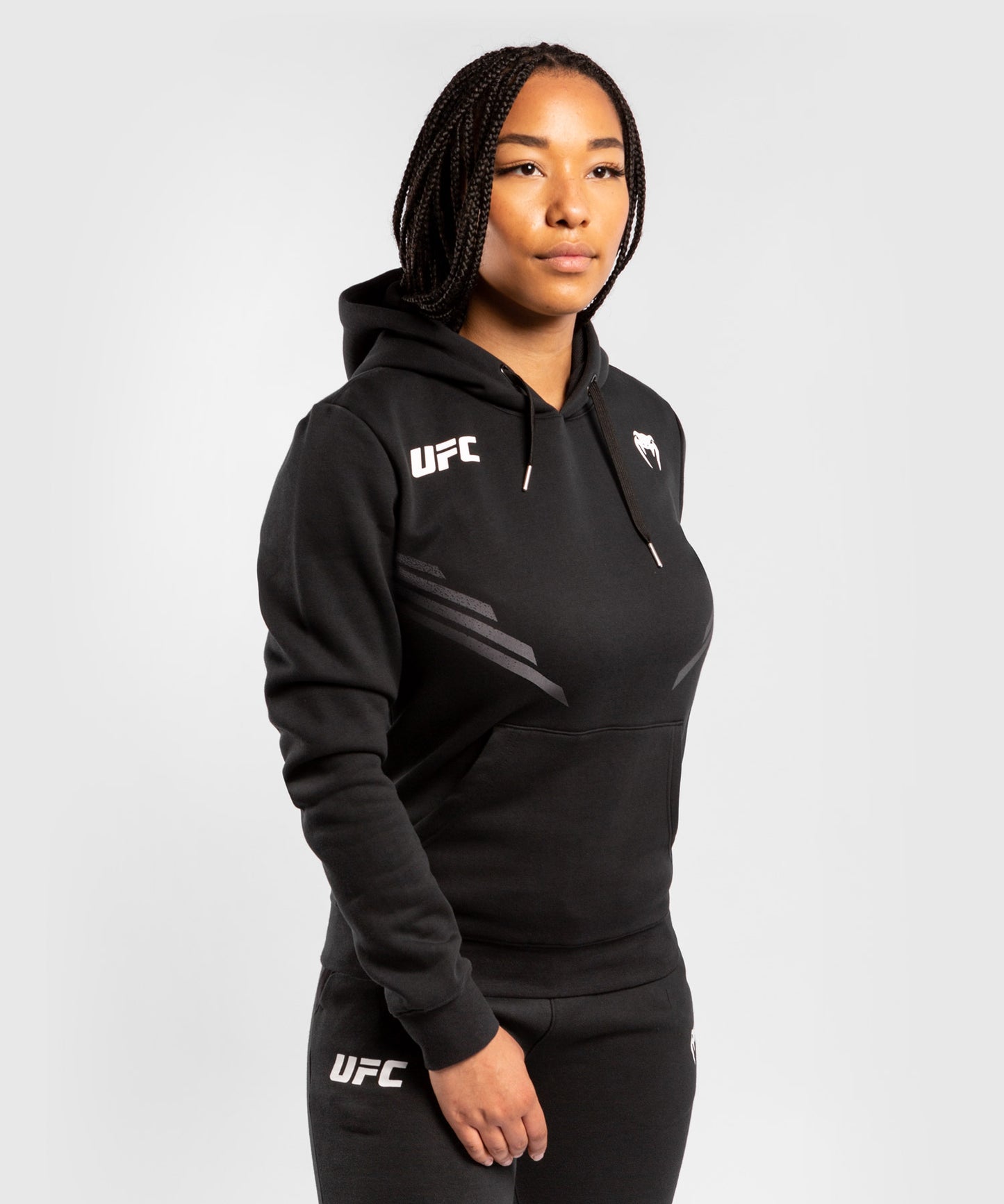 Sudadera Para Mujer UFC Venum Replica - Negro