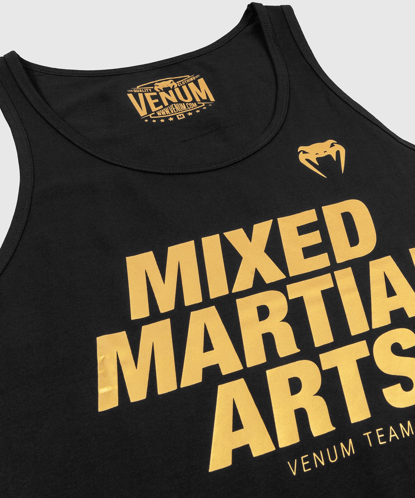 Camiseta de tirantes MMA VT de Venum - Negro/Oro